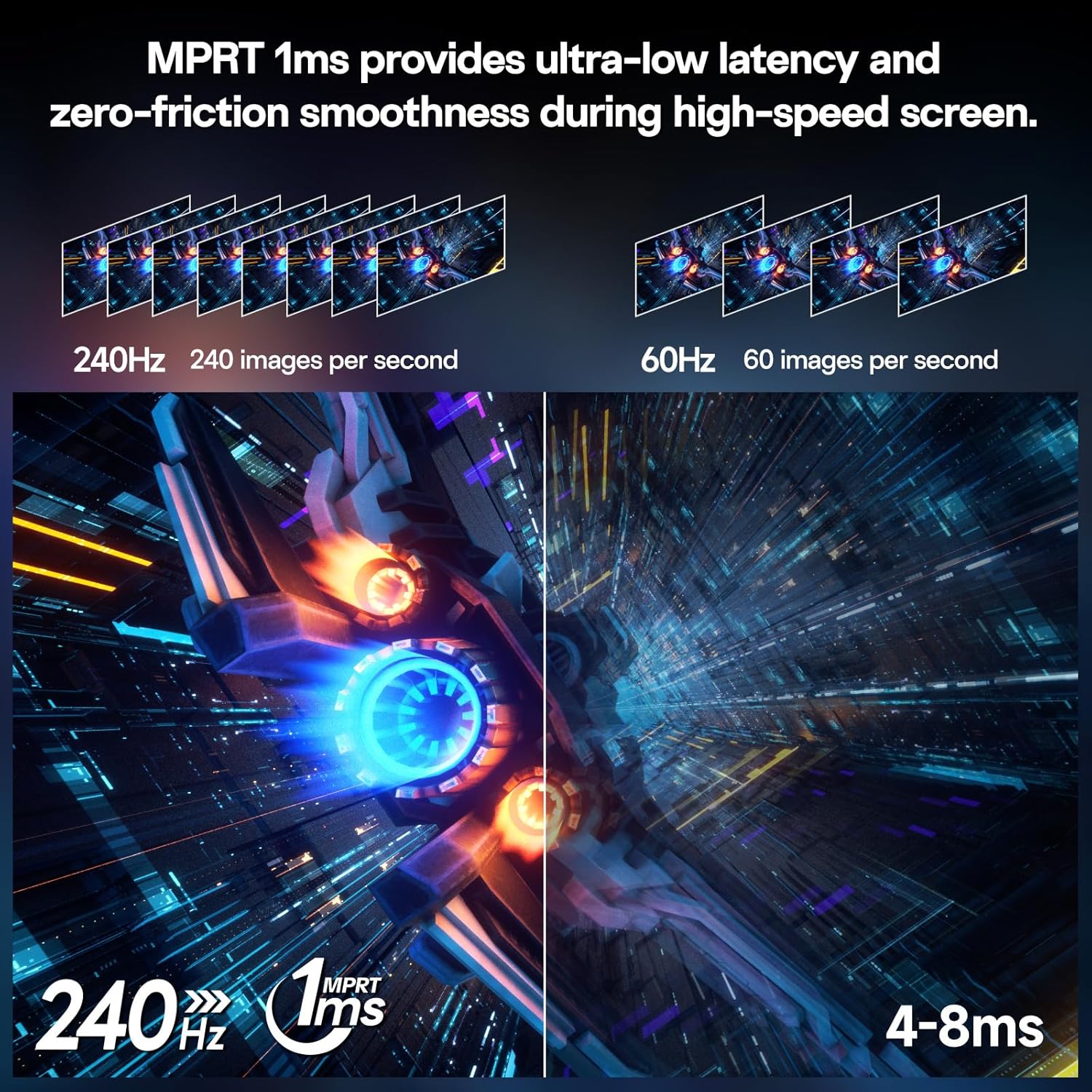 KOORUI G3441XC 34-inch VA WQHD 240Hz Curved Gaming Monitor