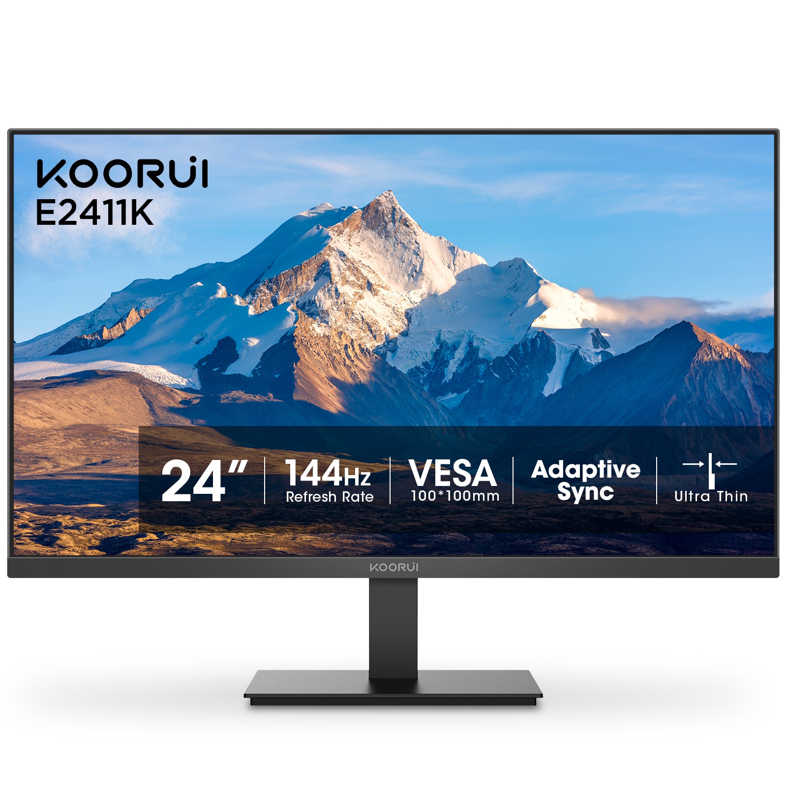KOORUI E2411K 24-inch IPS FHD 144Hz Business Monitor