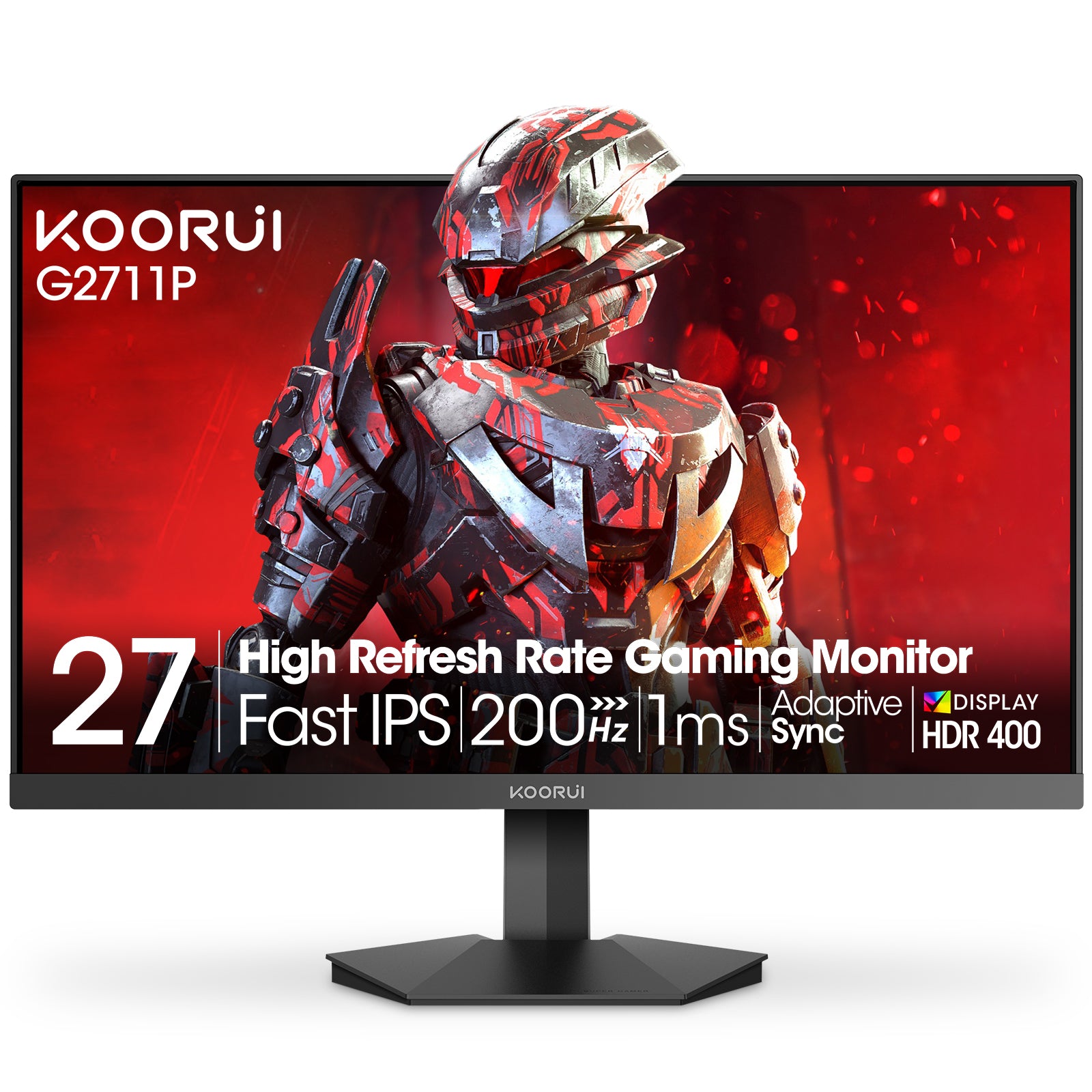 Koorui 27 Inch FHD 200Hz IPS Gaming Monitor with 99% sRGB – KOORUI US