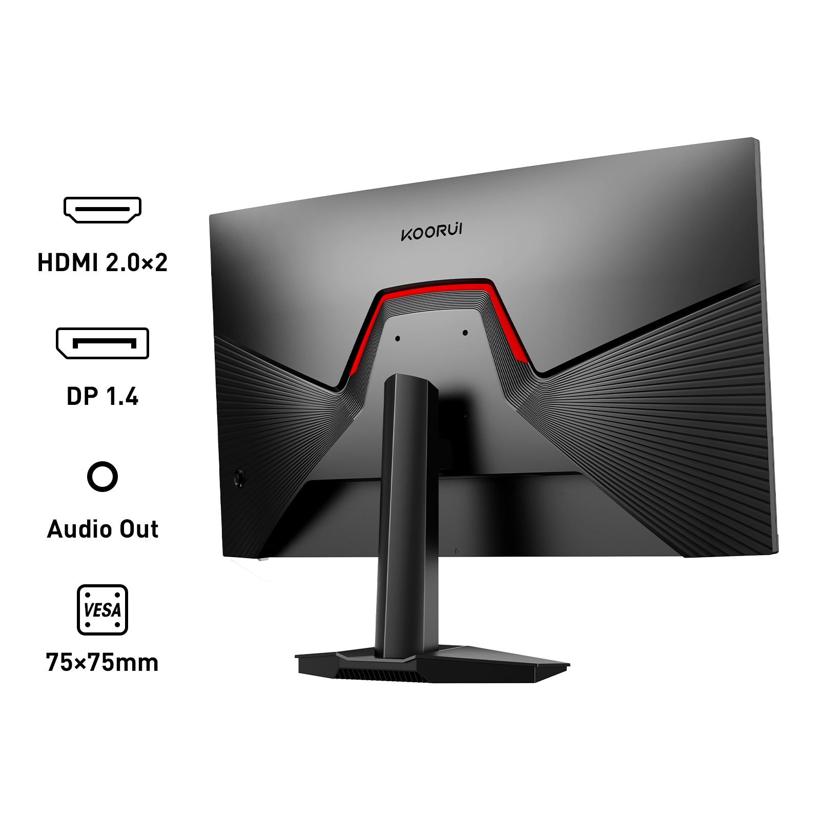 KOORUI G2721V 27-inch IPS QHD 180Hz Gaming Monitor