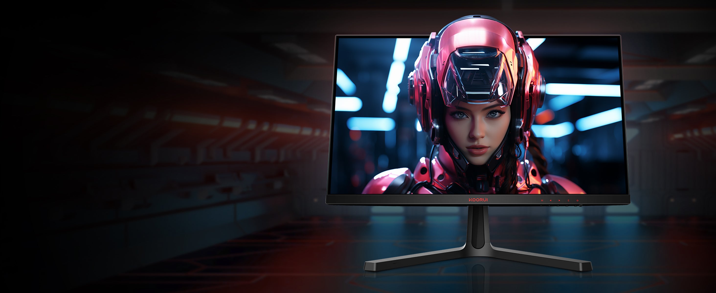 Koorui 24 Inch FHD 165Hz 1ms VA Gaming Monitor with