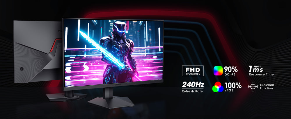 KOORUI GN02 27-inch VA FHD 240Hz Gaming Monitor