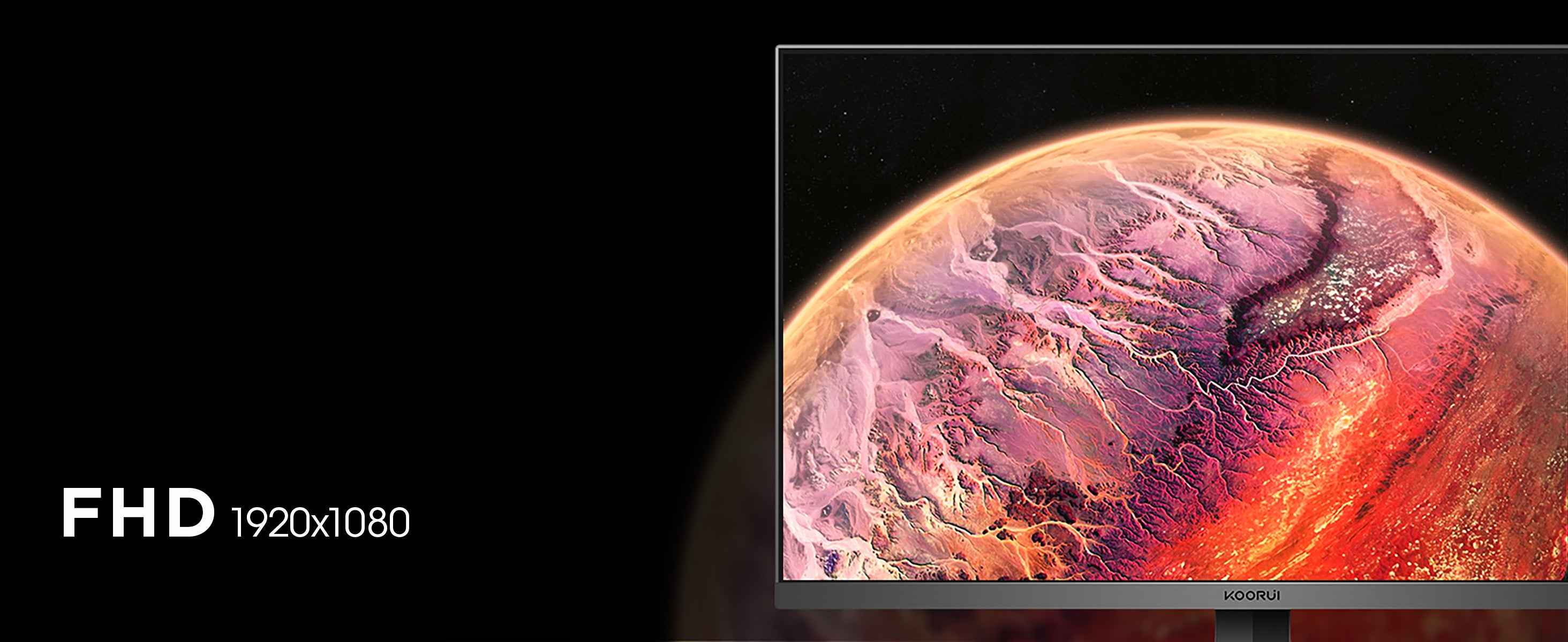 Koorui 24 Inch FHD 165Hz IPS Gaming Monitor with Adaptive Sync