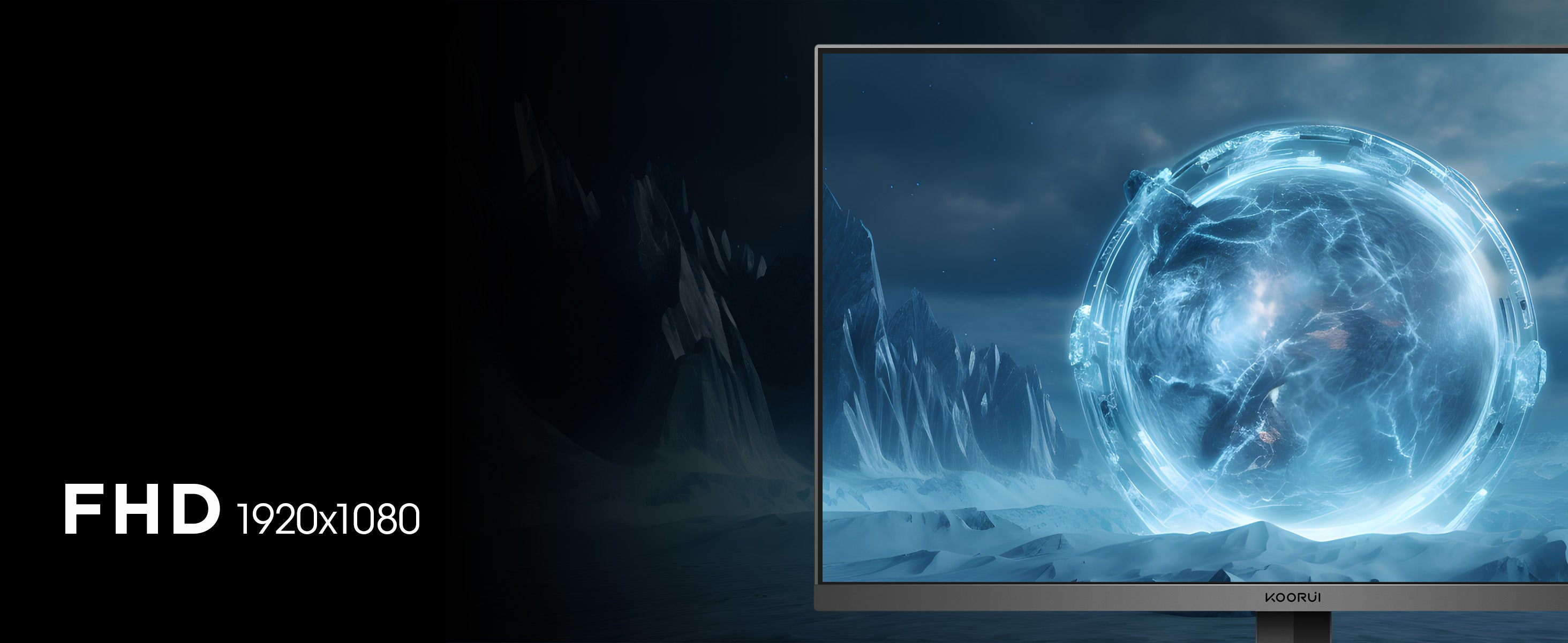 Koorui 27 Inch FHD 240Hz VA Gaming Monitor with 90% DCI-P3 – KOORUI US