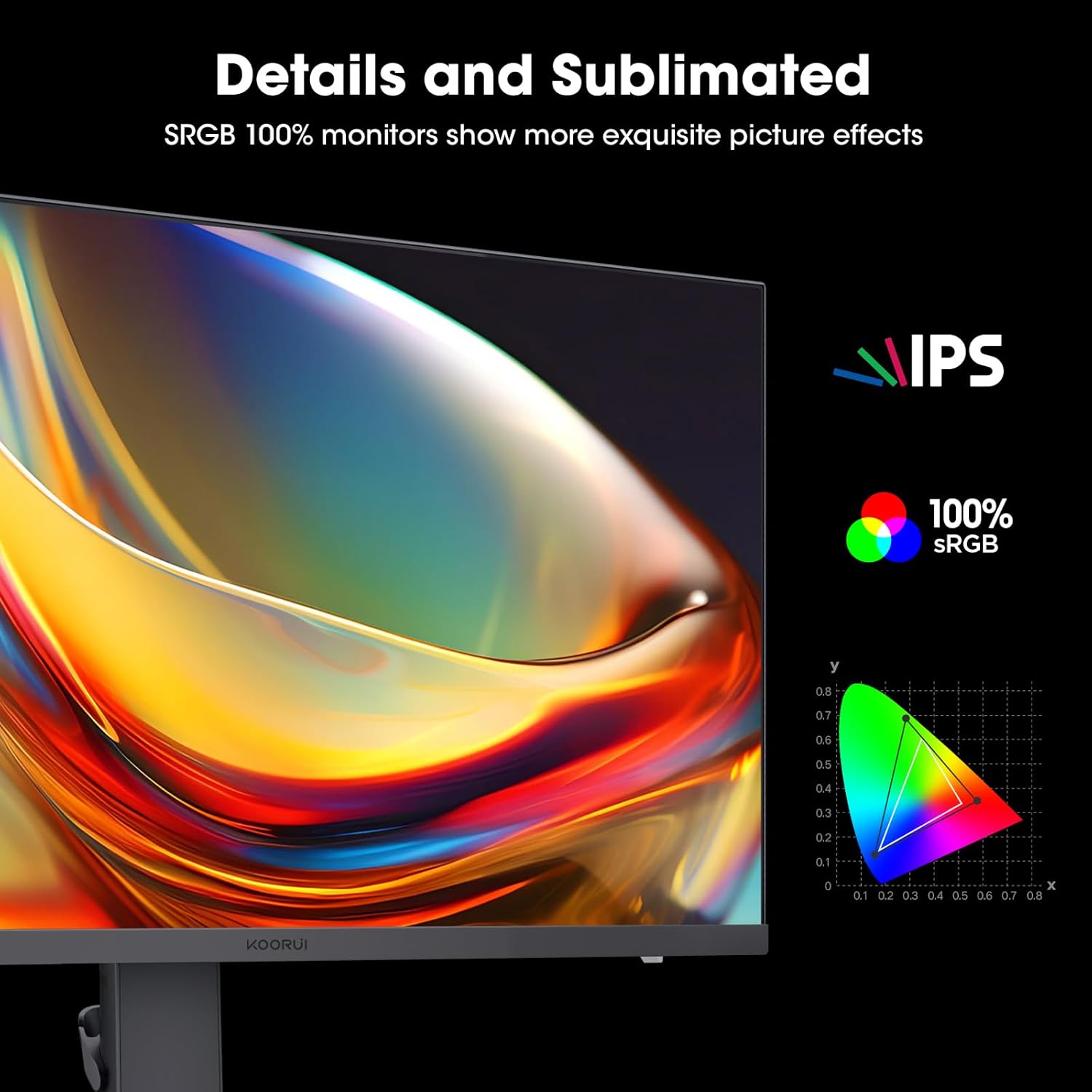 KOORUI 27E3QK 27-inch IPS QHD 240Hz Gaming Monitor