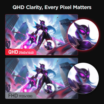 KOORUI G2721E 27-inch IPS QHD 320Hz Gaming Monitor