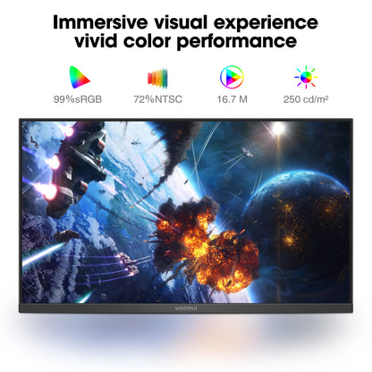 KOORUI 24" FHD 1080P Gaming Monitor, 144Hz Computer Monitor, New, E2411K