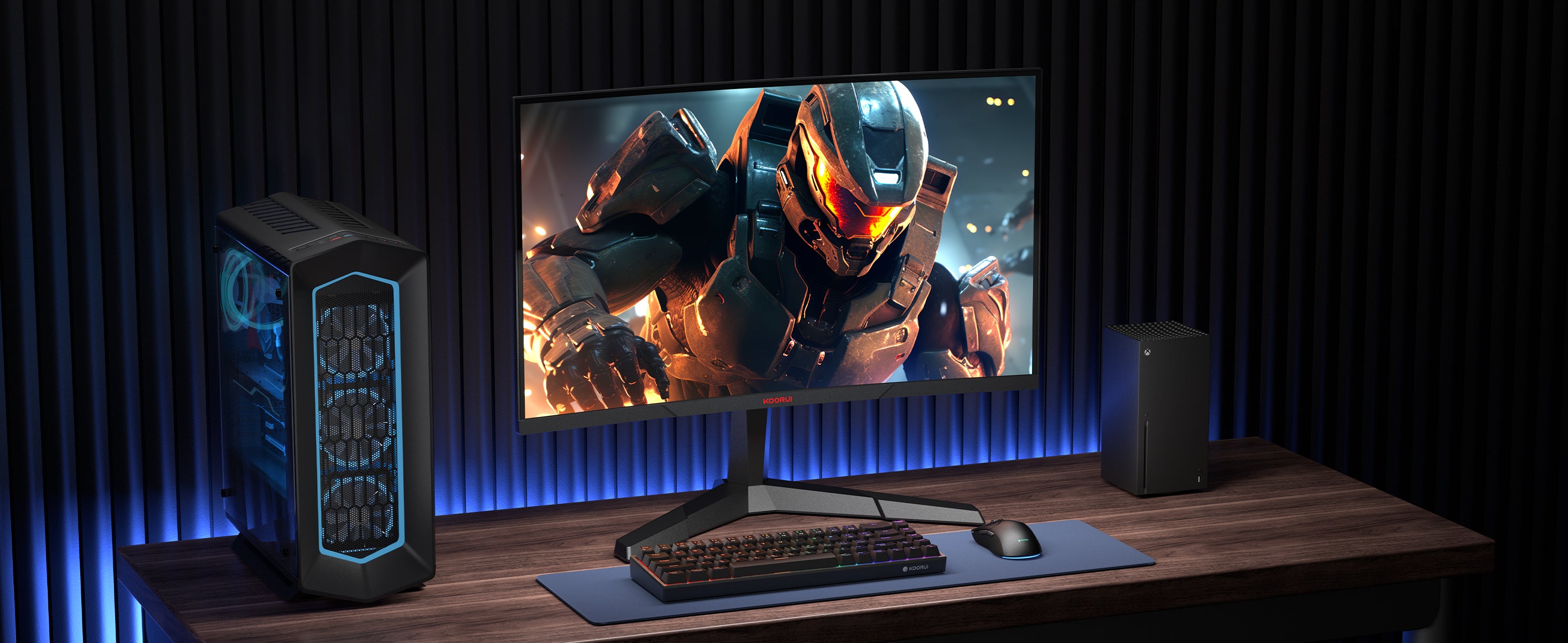 Koorui 24 Inch Curved 180Hz Gaming Monitor with HDR10 – KOORUI US
