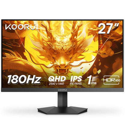KOORUI G2721V 27-inch IPS QHD 180Hz Gaming Monitor