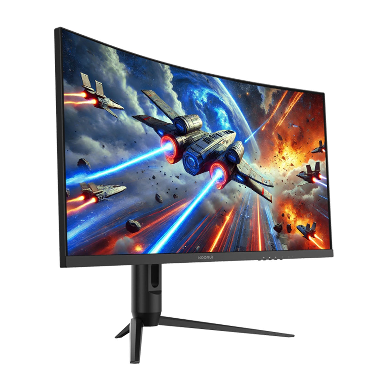 KOORUI G3441XC 34-inch VA WQHD 240Hz Curved Gaming Monitor